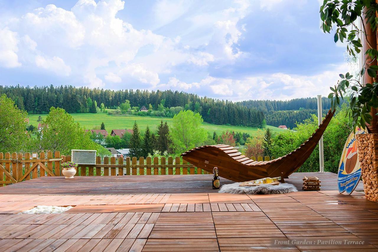 Entire House In Schwarzwald With Mountain View, Private Gym,Sauna And Garden Unterkirnach Exterior photo