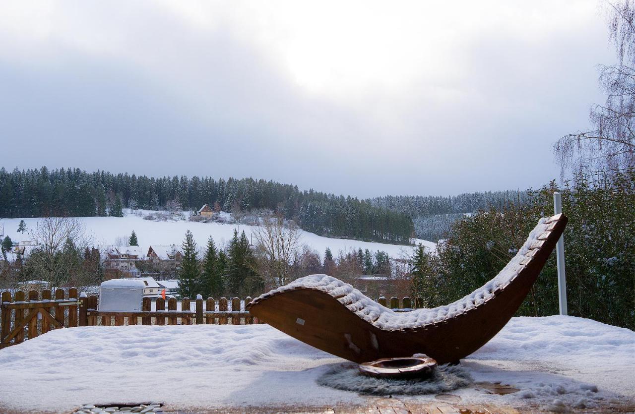 Entire House In Schwarzwald With Mountain View, Private Gym,Sauna And Garden Unterkirnach Exterior photo